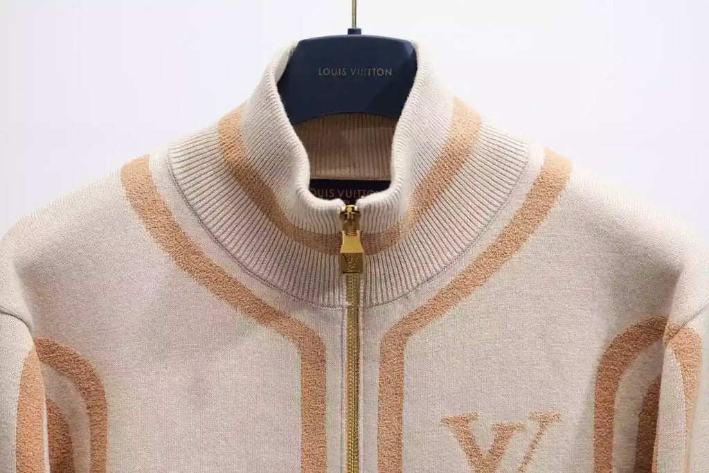 Louis Vuitton Knit Track Top – LVC60