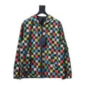 Louis Vuitton LV Jacket Checkerboard Hooded Windbreaker – LVC95