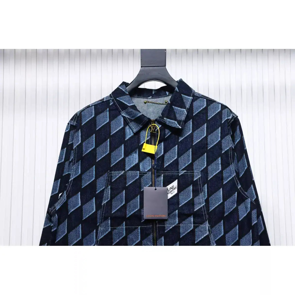 Louis Vuitton LV Jacket Diamond Print Denim – LVC86