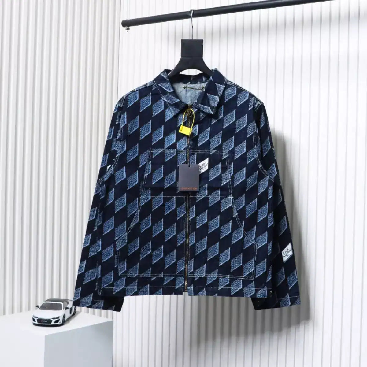 Louis Vuitton LV Jacket Diamond Print Denim – LVC86