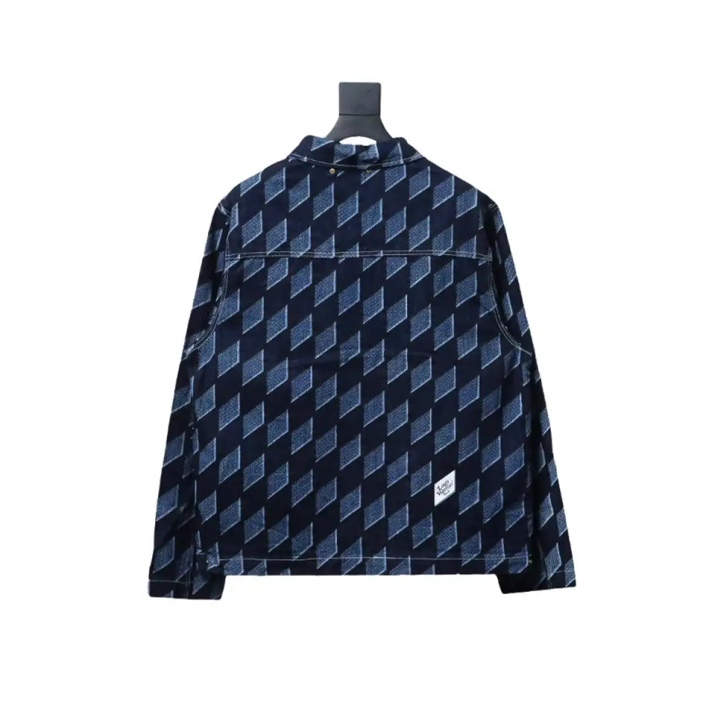 Louis Vuitton LV Jacket Diamond Print Denim – LVC86