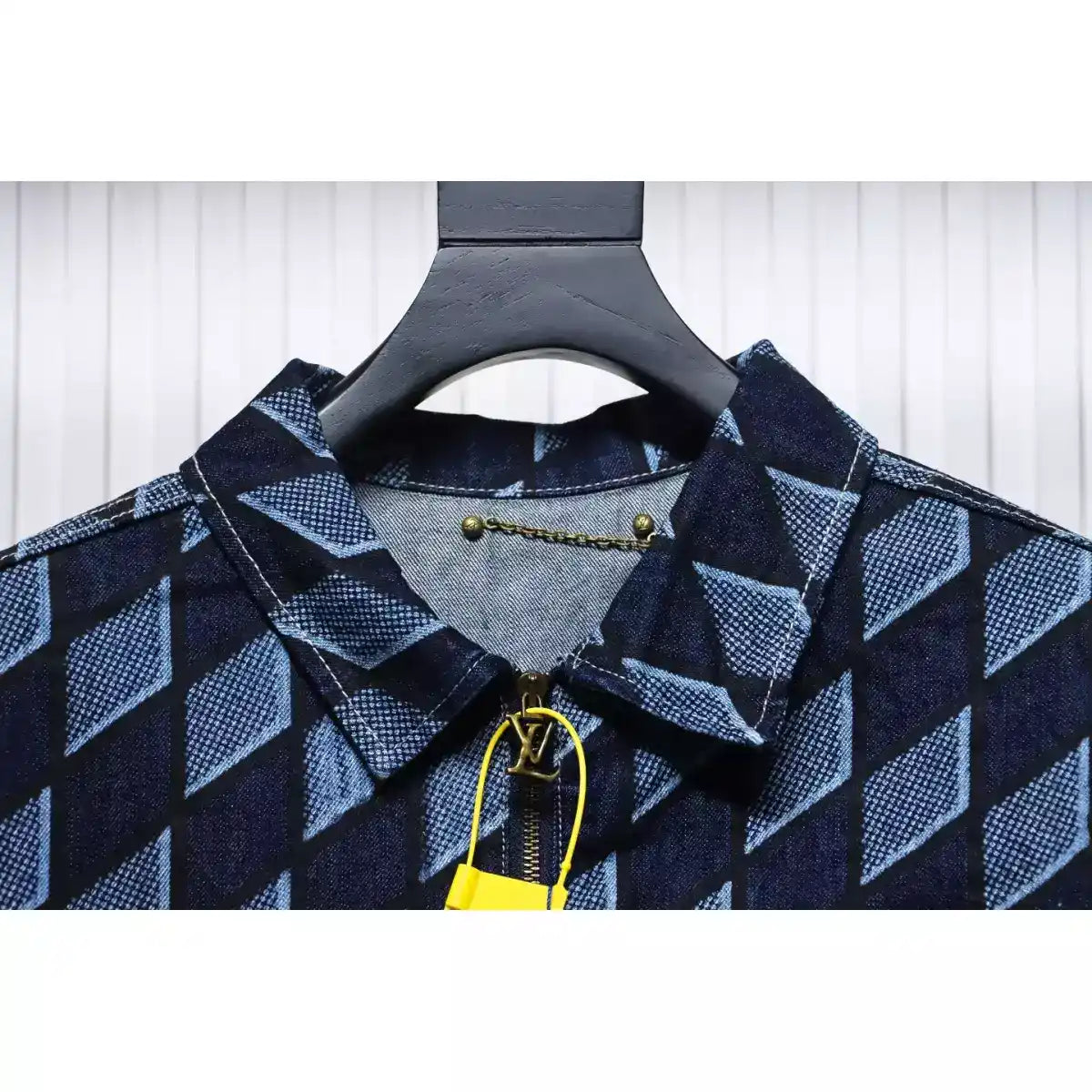 Louis Vuitton LV Jacket Diamond Print Denim – LVC86