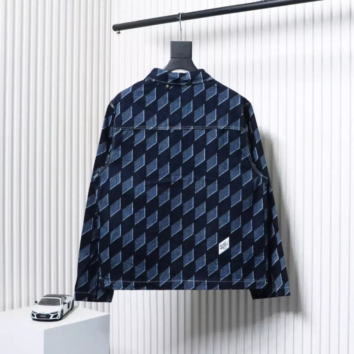 Louis Vuitton LV Jacket Diamond Print Denim – LVC86