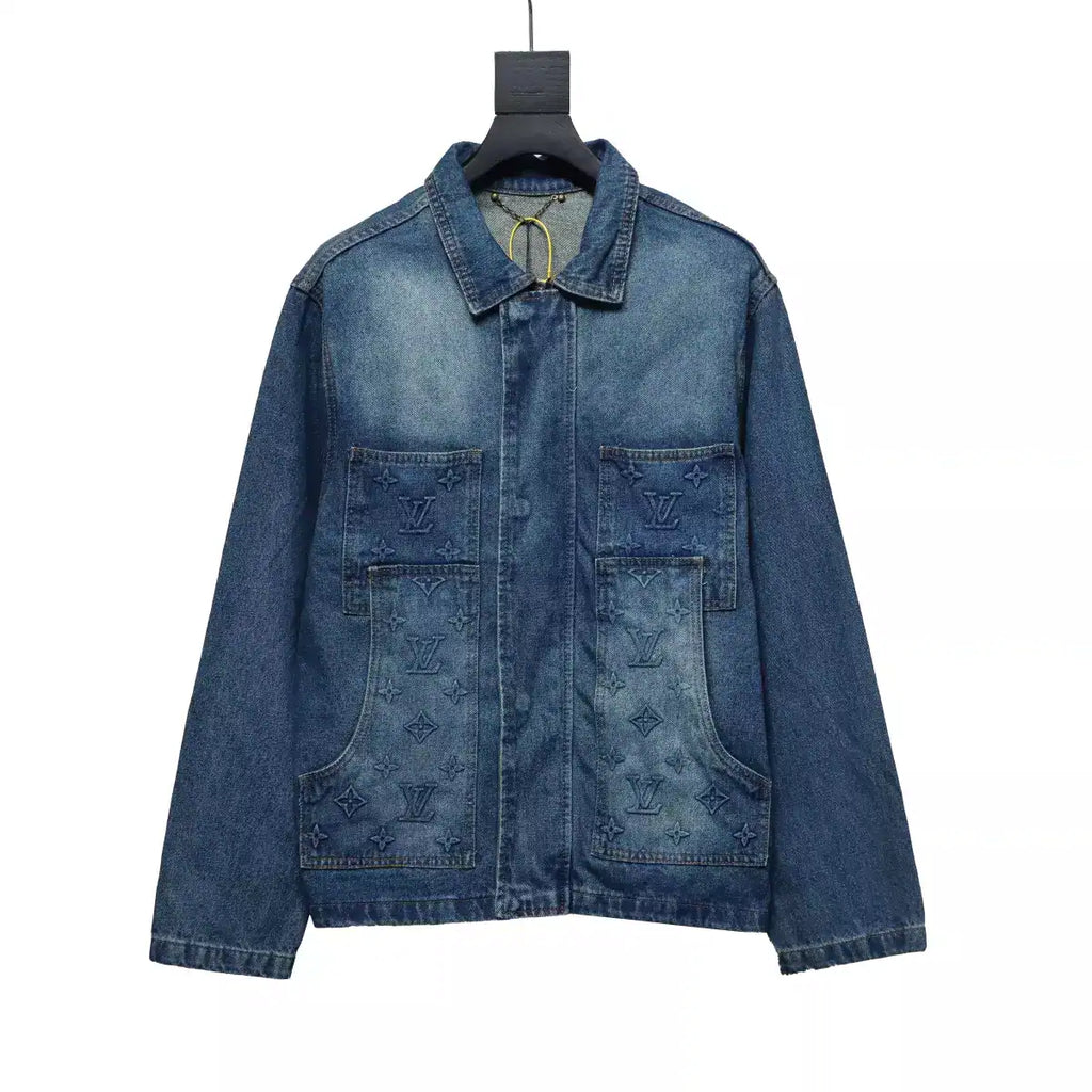 Louis Vuitton LV Jacket Embossed Denim – LVC87