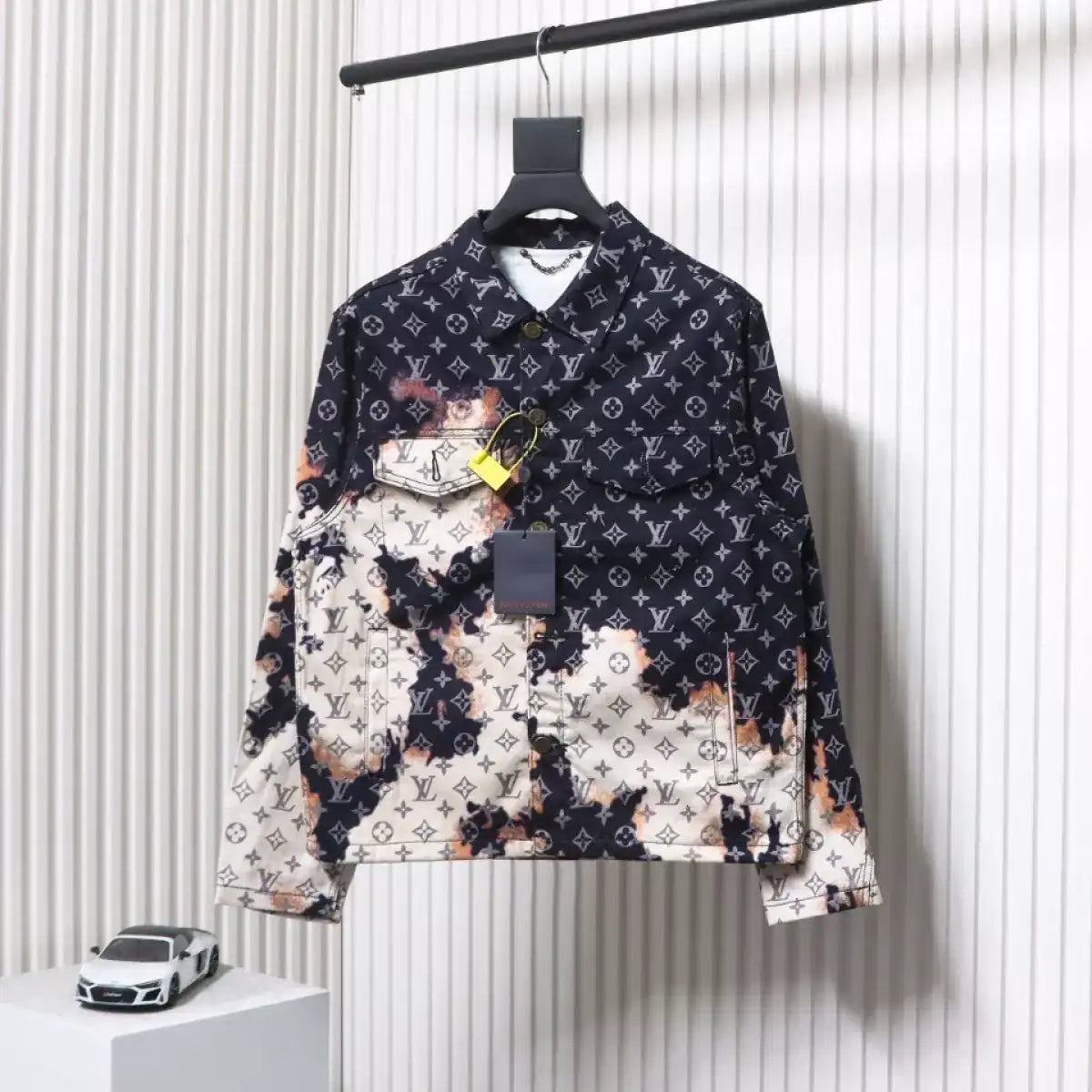 Louis Vuitton LV Jacket Fire Cloud Mixed Dye Denim – LVC89