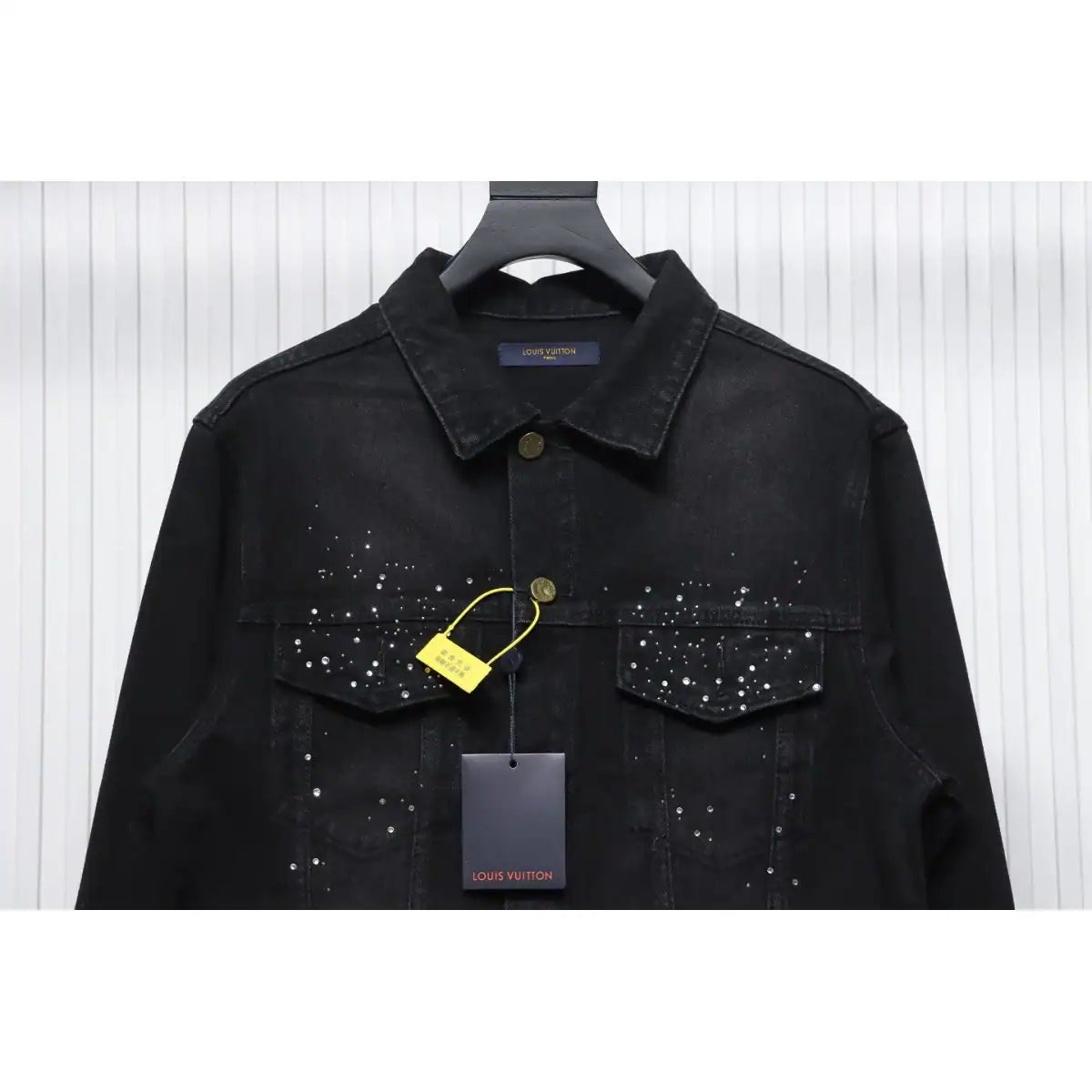 Louis Vuitton LV Jacket Gypsophila Hot Diamond Embroidered Denim – LVC88