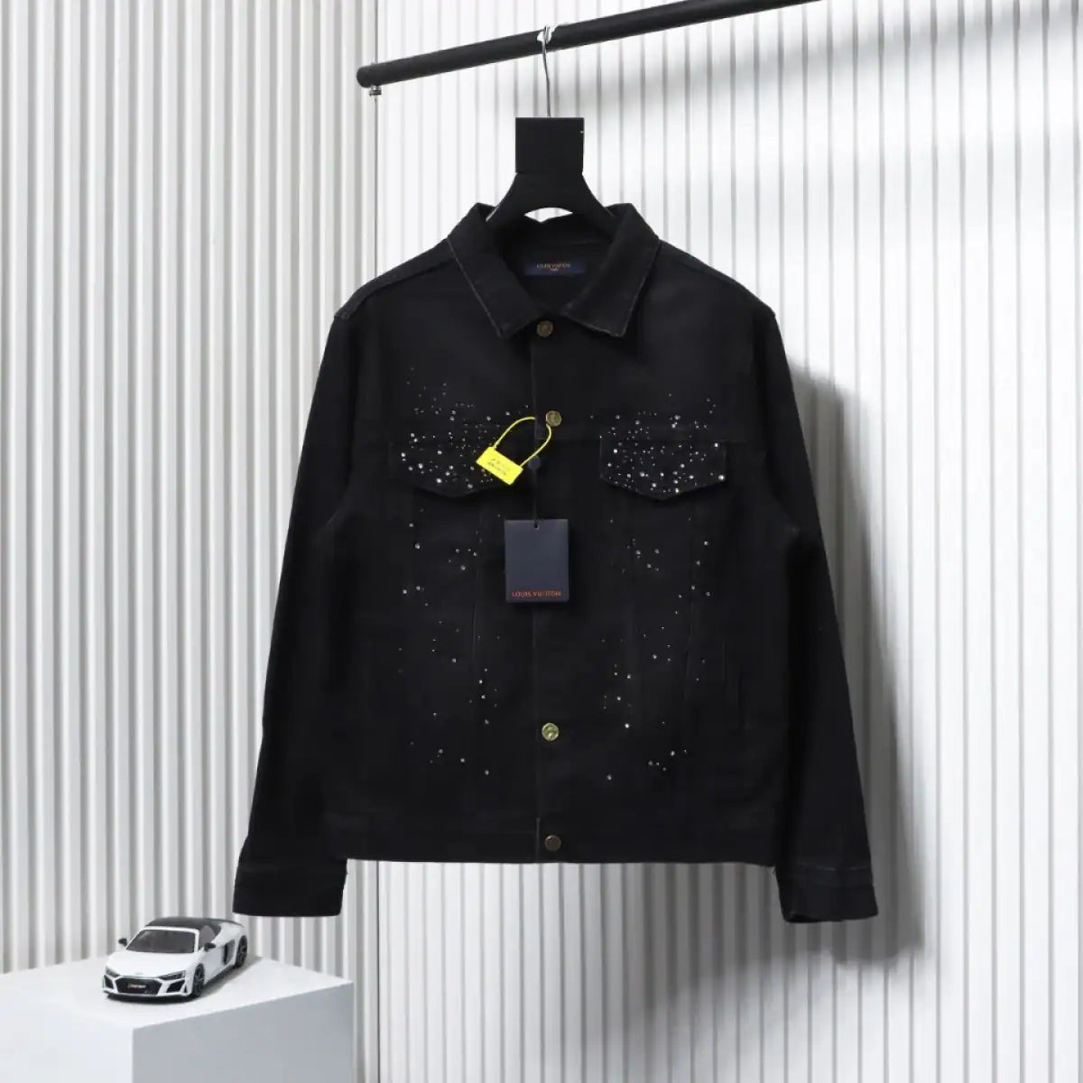 Louis Vuitton LV Jacket Gypsophila Hot Diamond Embroidered Denim – LVC88