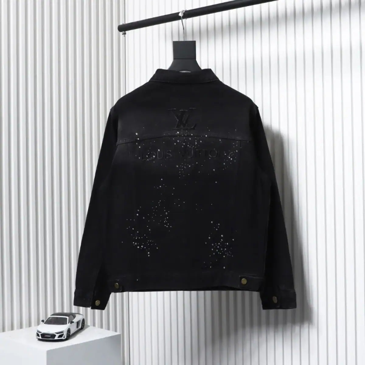 Louis Vuitton LV Jacket Gypsophila Hot Diamond Embroidered Denim – LVC88