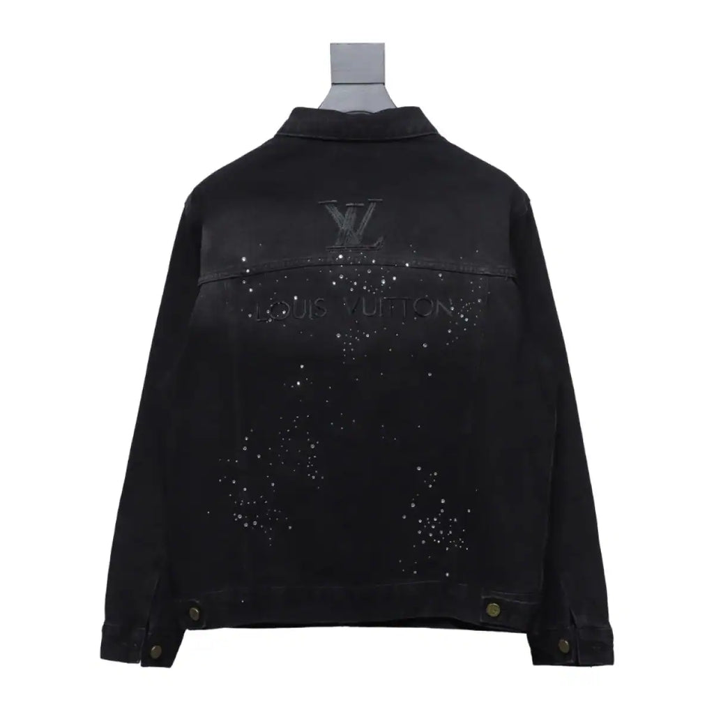 Louis Vuitton LV Jacket Gypsophila Hot Diamond Embroidered Denim – LVC88
