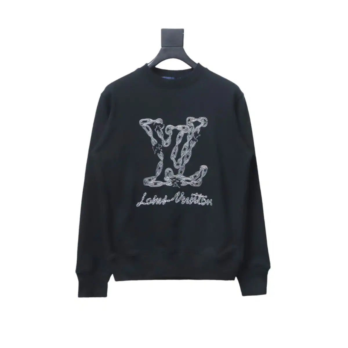 Louis Vuitton LV Sweatshirt Chain Embroidery Crew Neck – LH111