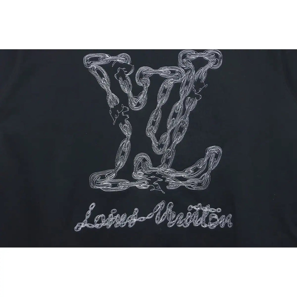 Louis Vuitton LV Sweatshirt Chain Embroidery Crew Neck – LH111
