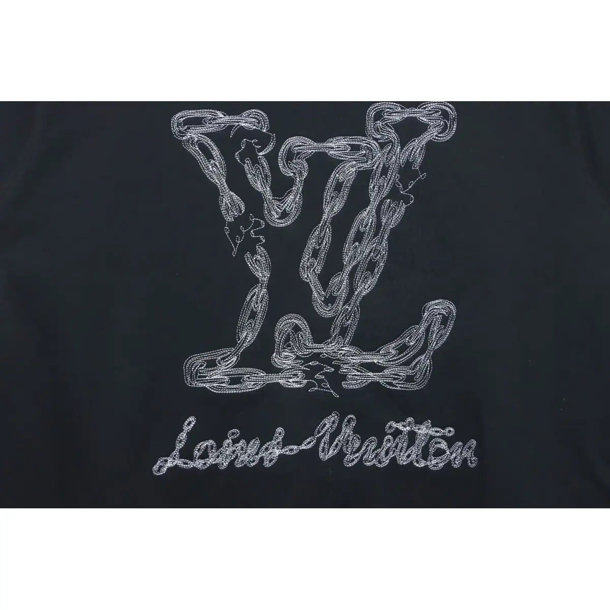 Louis Vuitton LV Sweatshirt Chain Embroidery Crew Neck – LH111