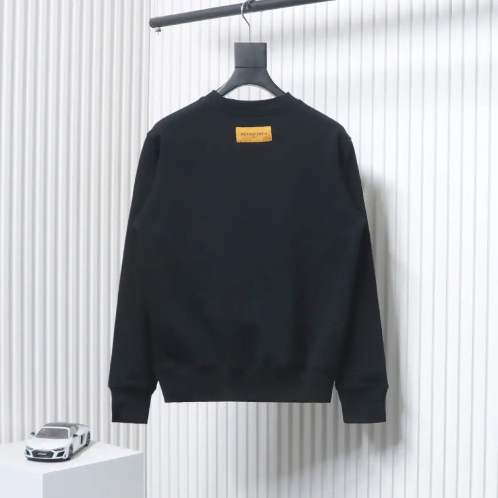 Louis Vuitton LV Sweatshirt Chain Embroidery Crew Neck – LH111