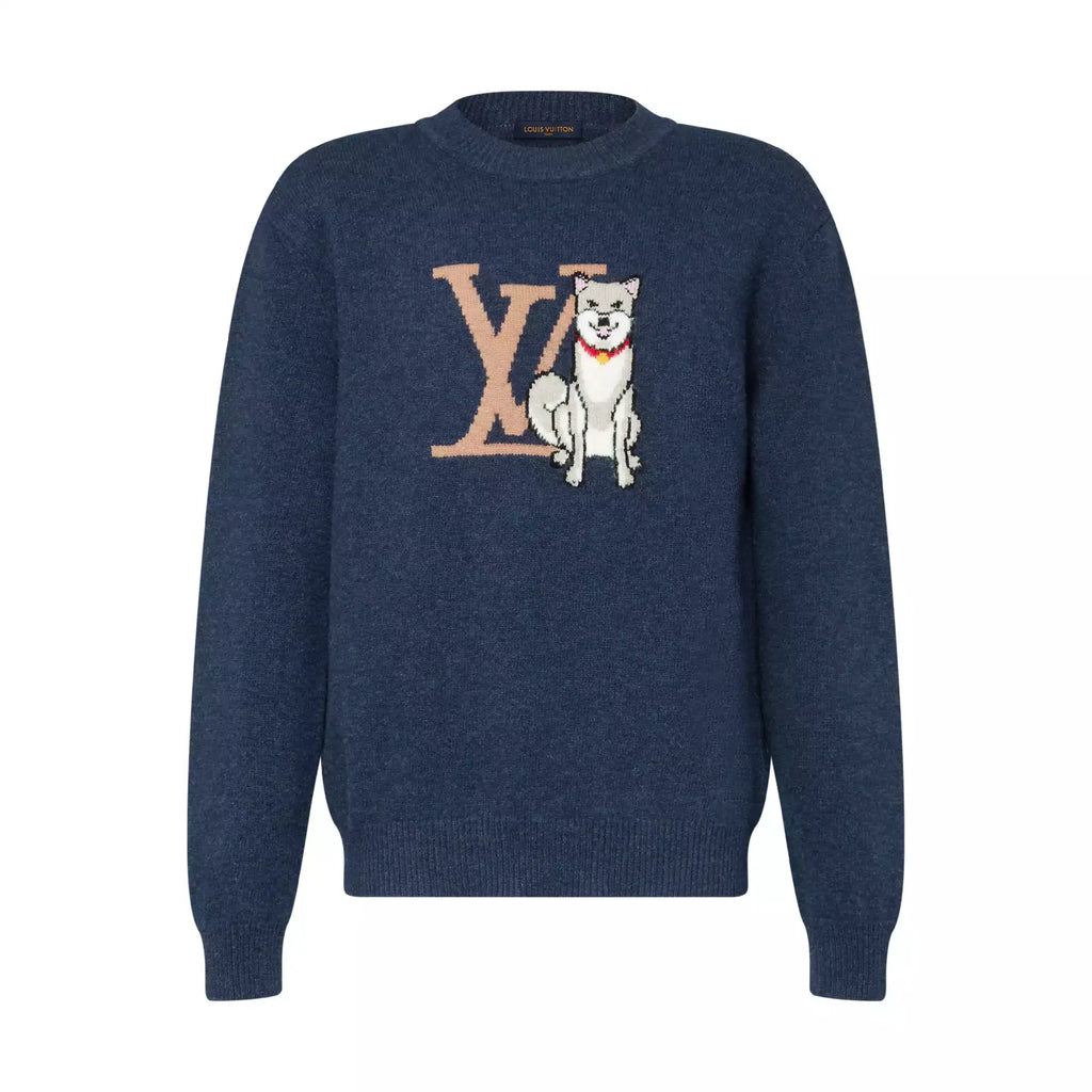 Louis Vuitton Long-Sleeved Intarsia Pullover – LH107