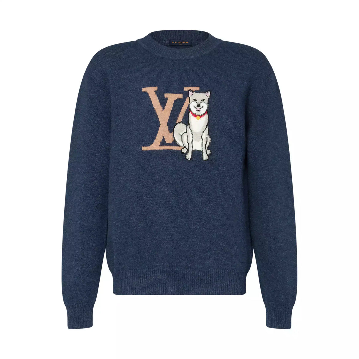 Louis Vuitton Long-Sleeved Intarsia Pullover – LH107