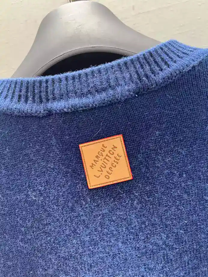 Louis Vuitton Long-Sleeved Intarsia Pullover – LH107