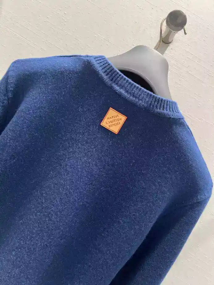Louis Vuitton Long-Sleeved Intarsia Pullover – LH107