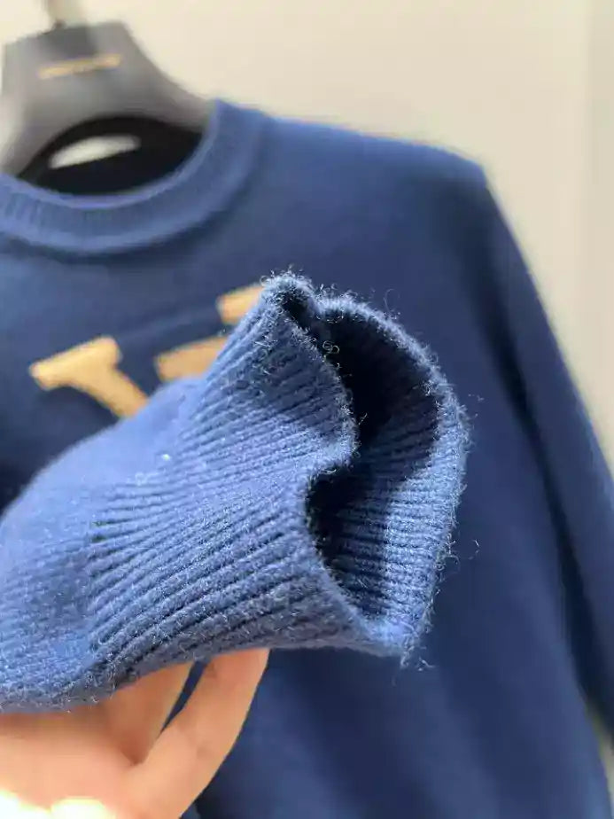 Louis Vuitton Long-Sleeved Intarsia Pullover – LH107