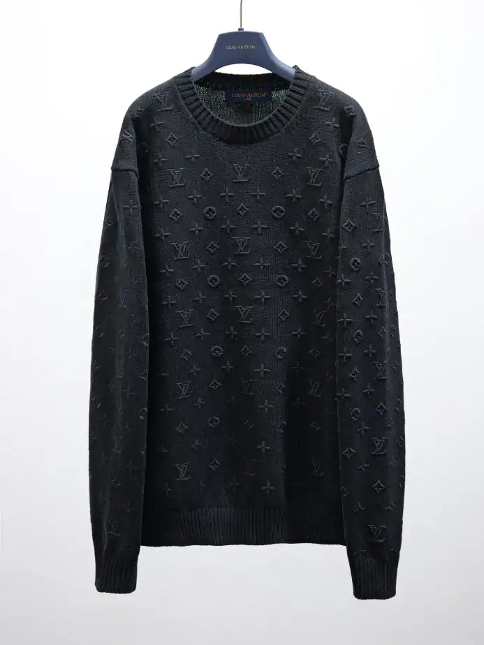 Louis Vuitton Monogram Cashmere Pullover – LH096