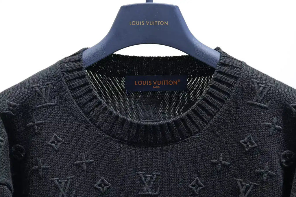 Louis Vuitton Monogram Cashmere Pullover – LH096