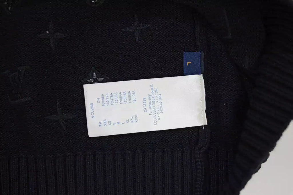 Louis Vuitton Monogram Cashmere Pullover – LH096