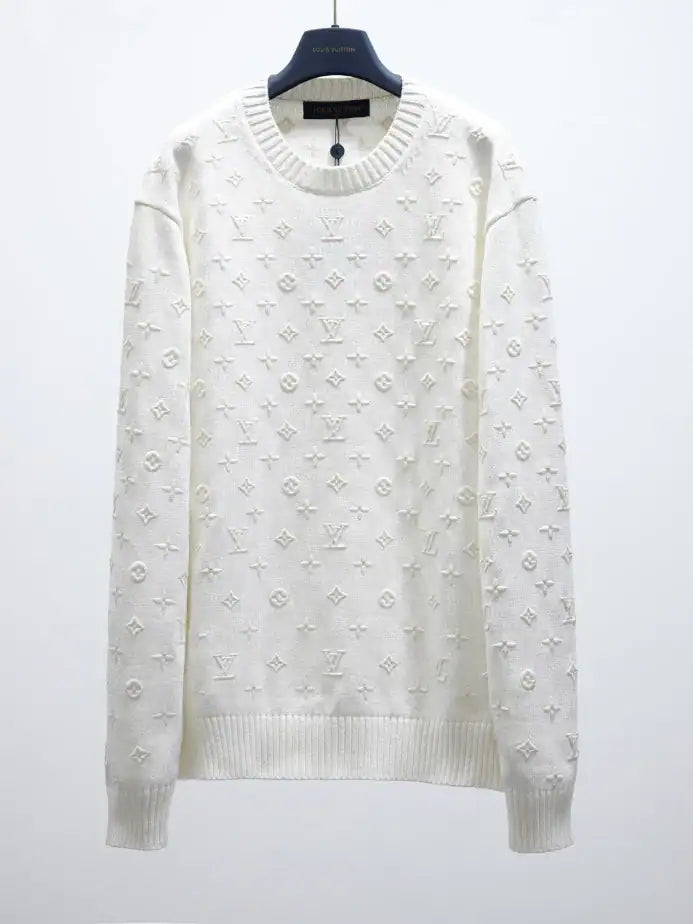 Louis Vuitton Monogram Cashmere Pullover – LH097