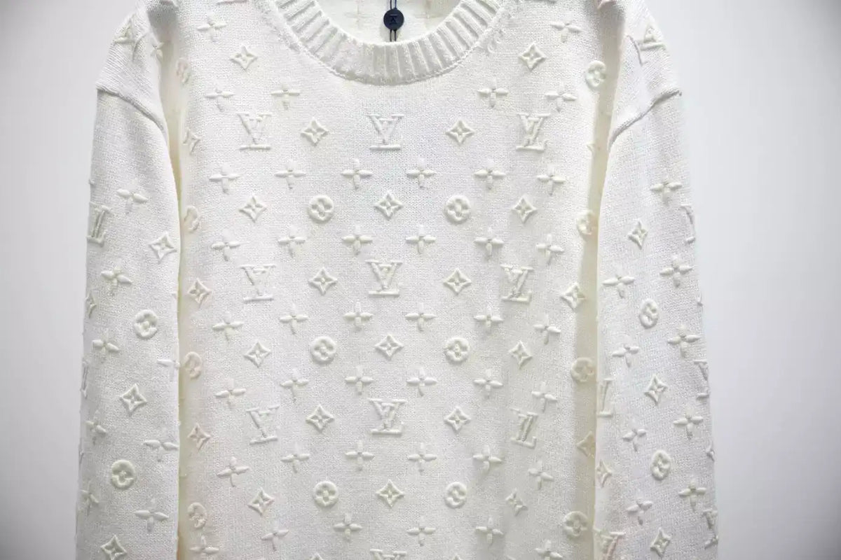 Louis Vuitton Monogram Cashmere Pullover – LH097