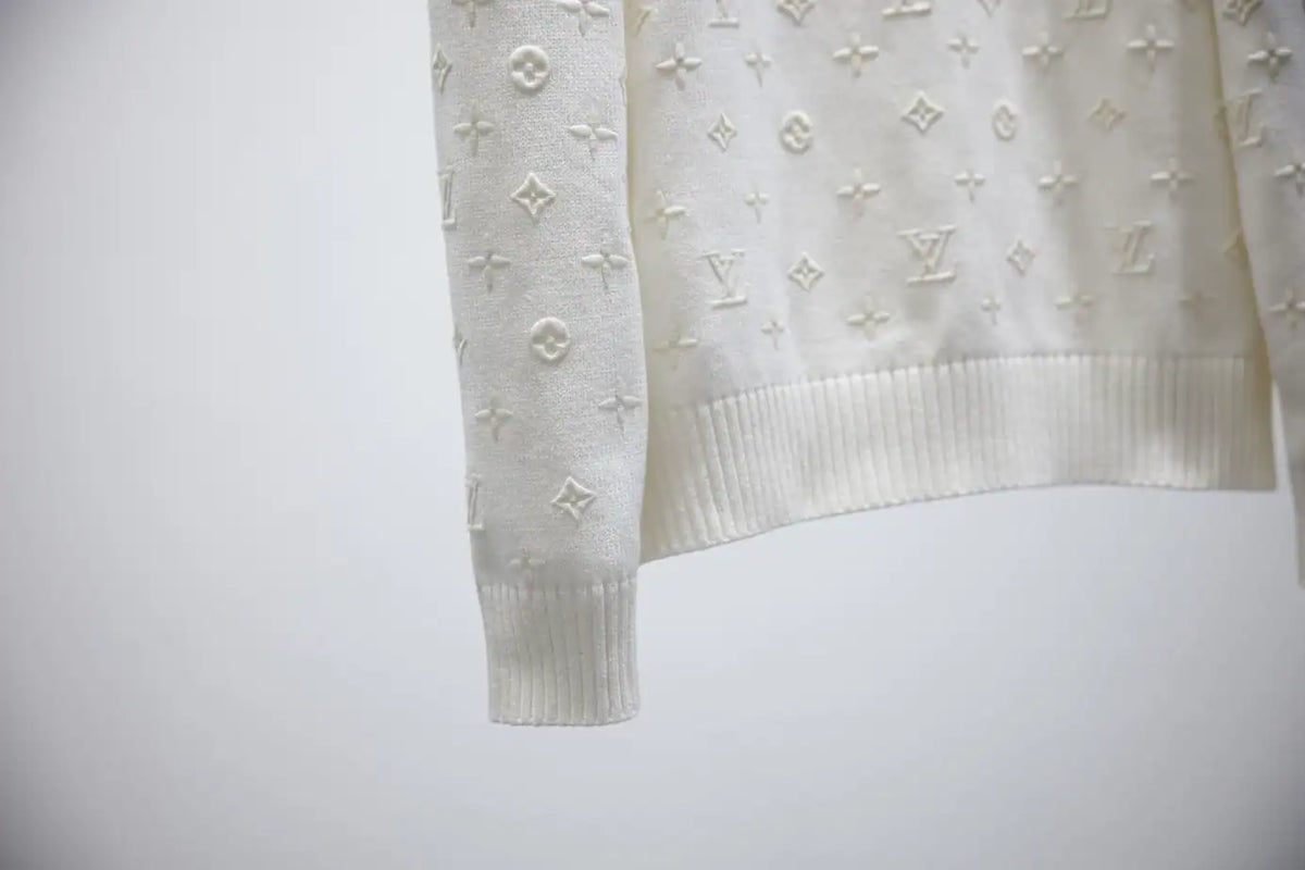 Louis Vuitton Monogram Cashmere Pullover – LH097