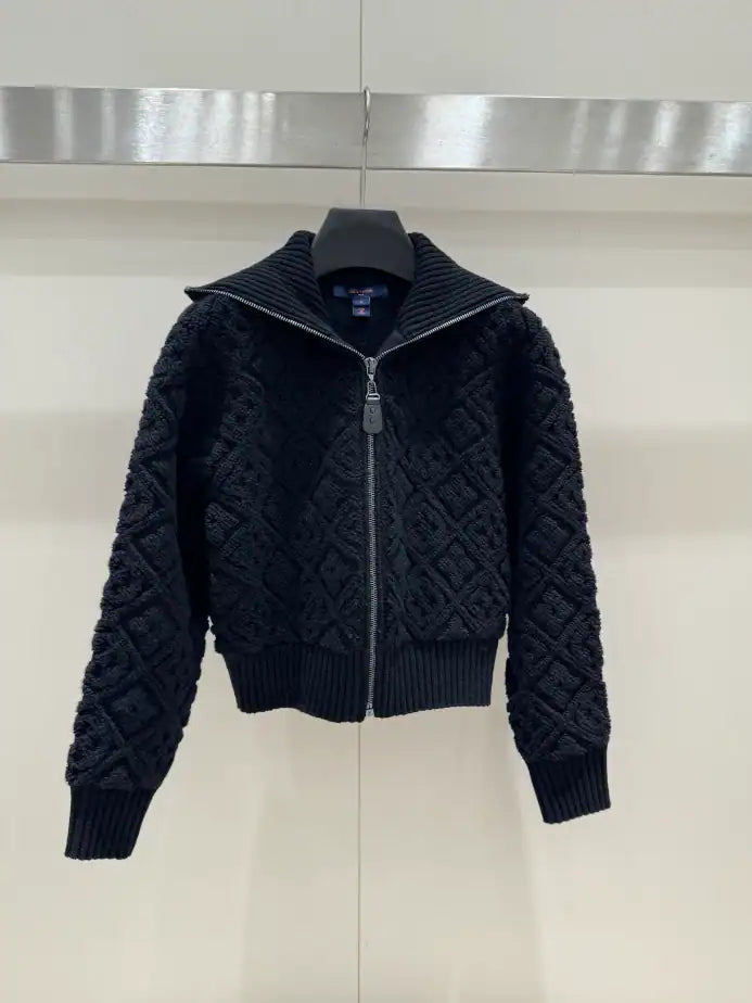 Louis Vuitton Monogram Toweling Zip-Up Jacket – LVC77