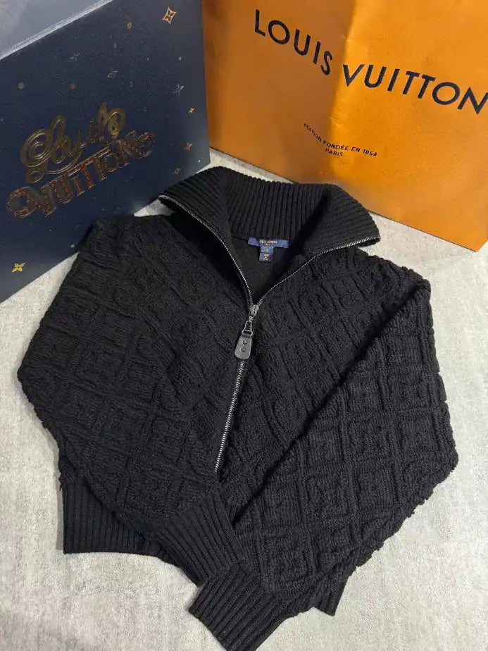 Louis Vuitton Monogram Toweling Zip-Up Jacket – LVC77