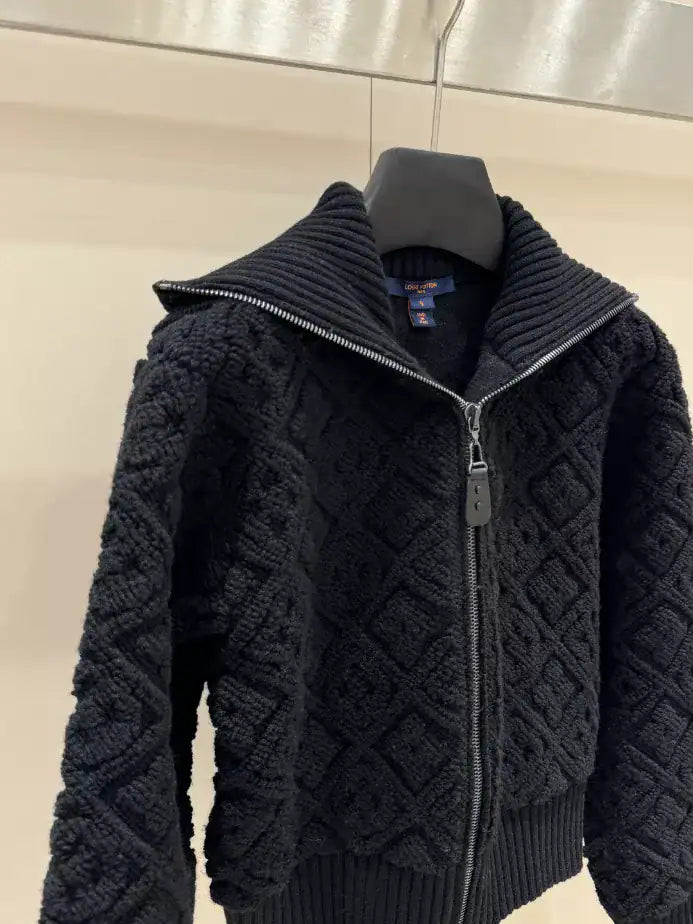 Louis Vuitton Monogram Toweling Zip-Up Jacket – LVC77