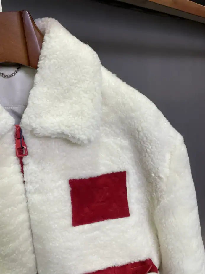 Louis Vuitton Multipocket Shearling Jacket – LVC83