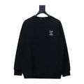 Louis Vuitton Sweatshirt 24Fw Embroidered LOGO Crew Neck Black – LH112