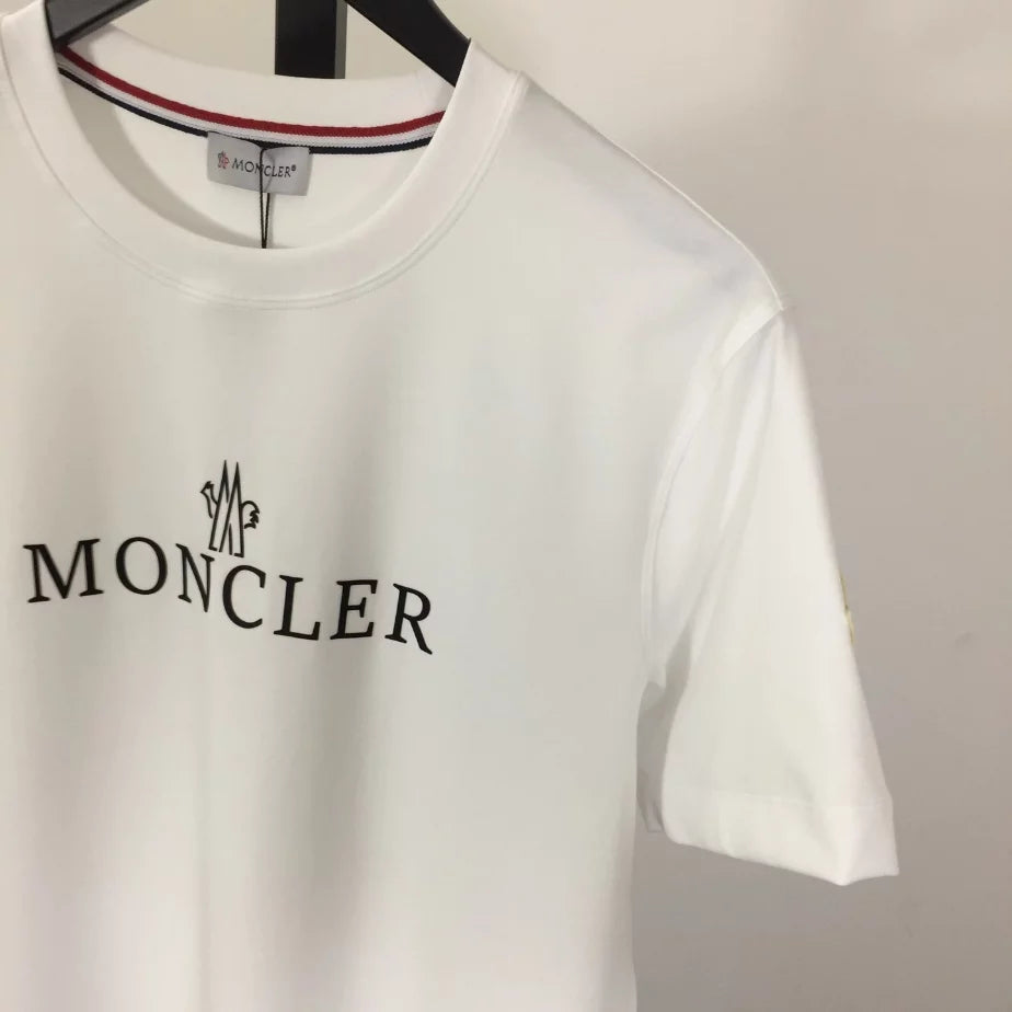 MONCLER LOGO COTTON T-SHIRT – MCT007