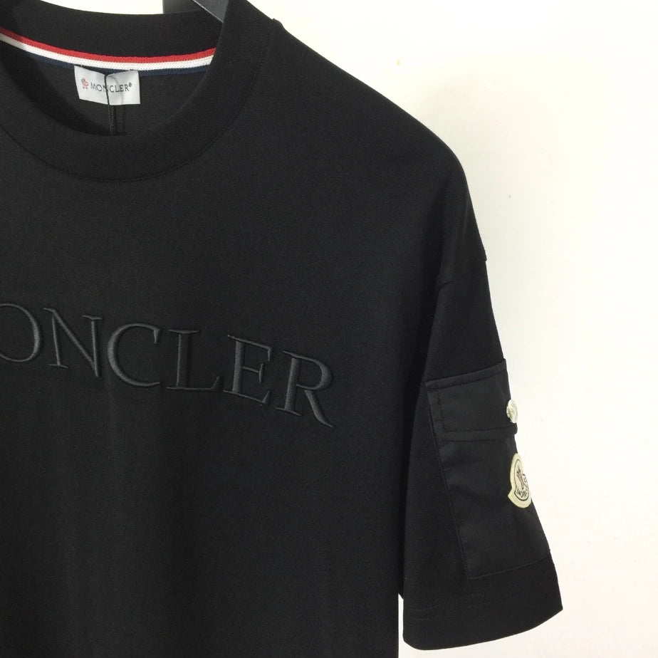 MONCLER LOGO-PRINT COTTON T-SHIRT – MCT005