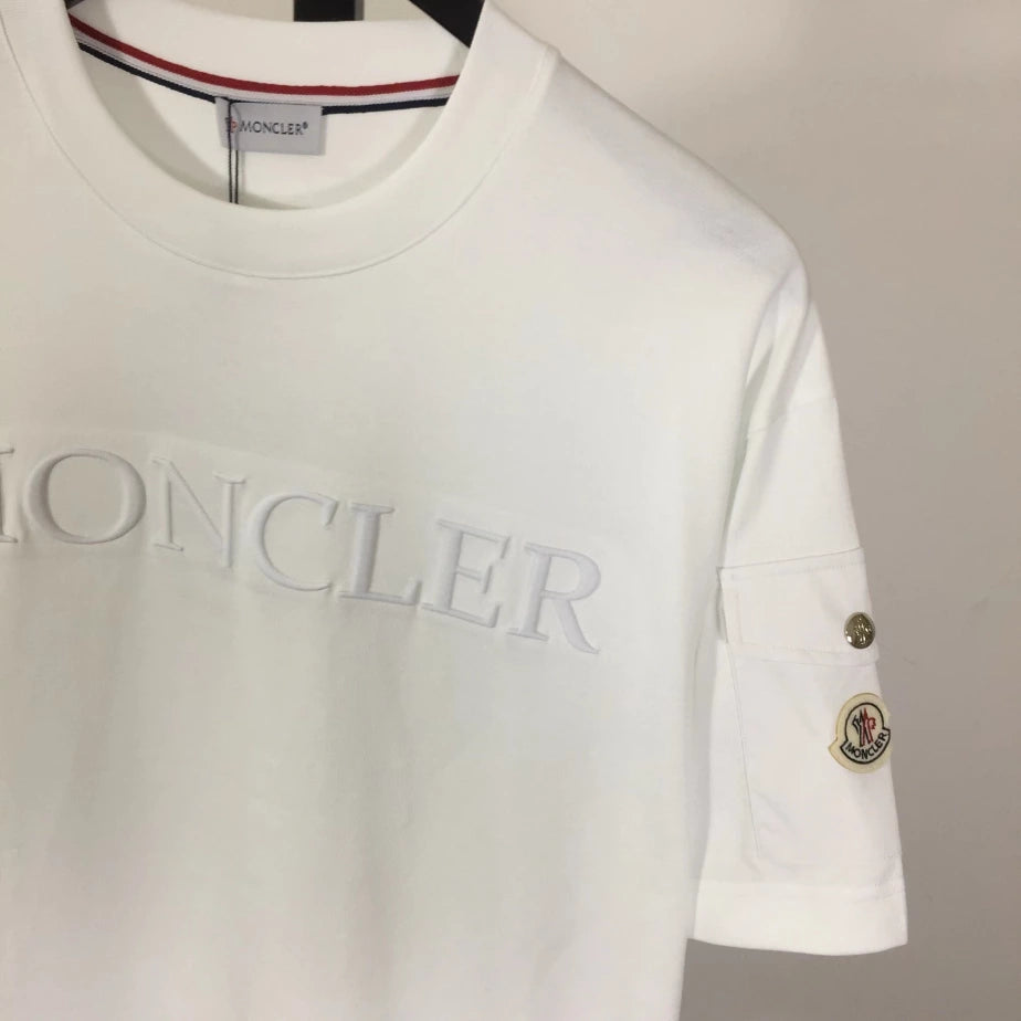 MONCLER LOGO-PRINT COTTON T-SHIRT – MCT006