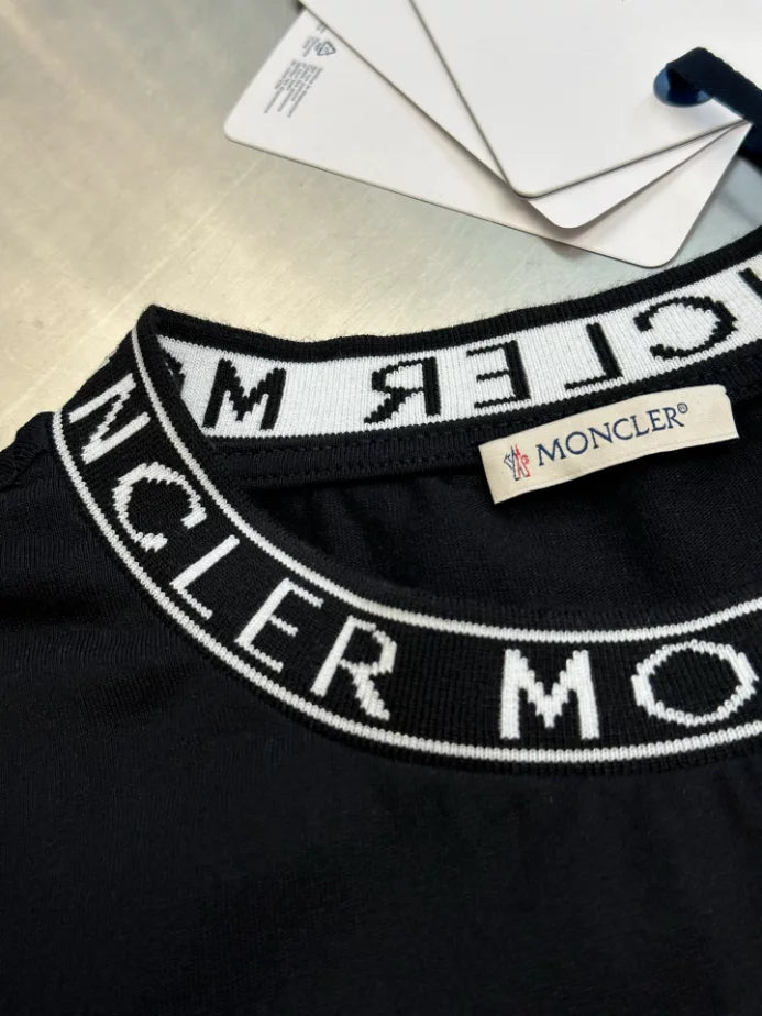 MONCLER LOGO-TRIMMED COTTON T-SHIRT – MCT023