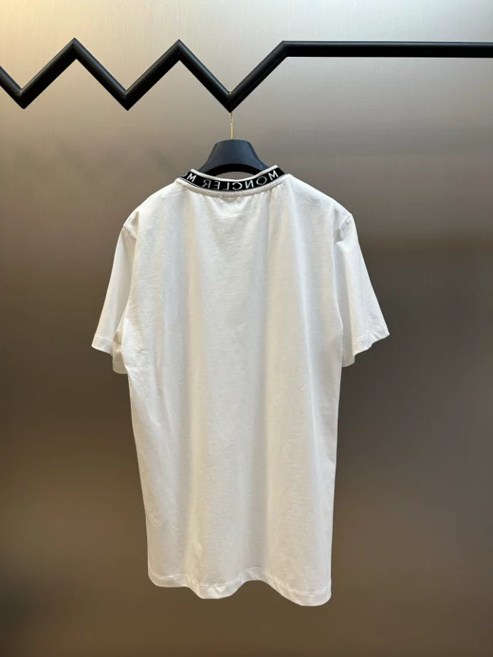 MONCLER LOGO-TRIMMED COTTON T-SHIRT – MCT025