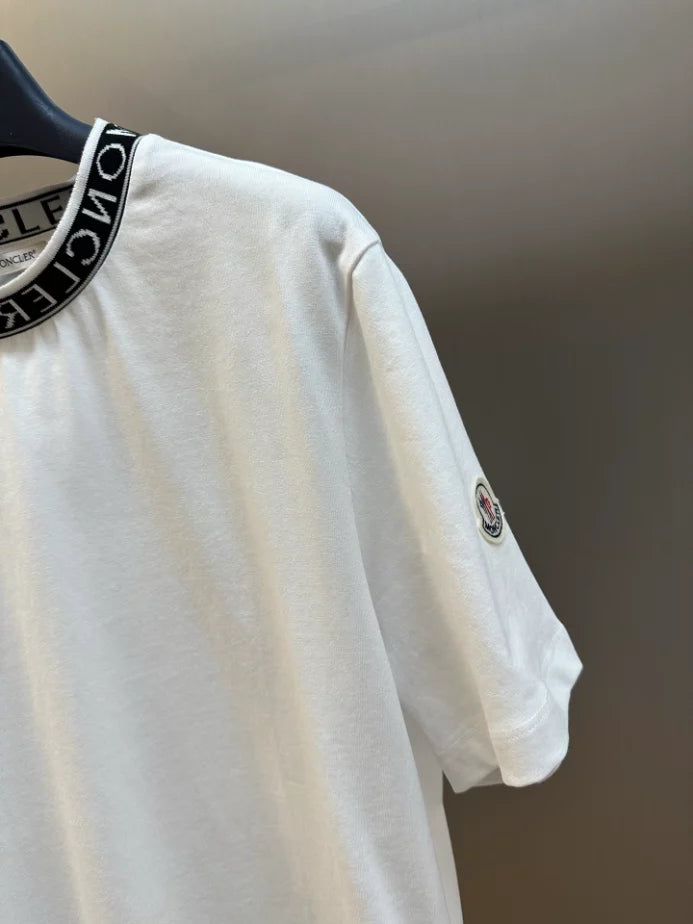 MONCLER LOGO-TRIMMED COTTON T-SHIRT – MCT025