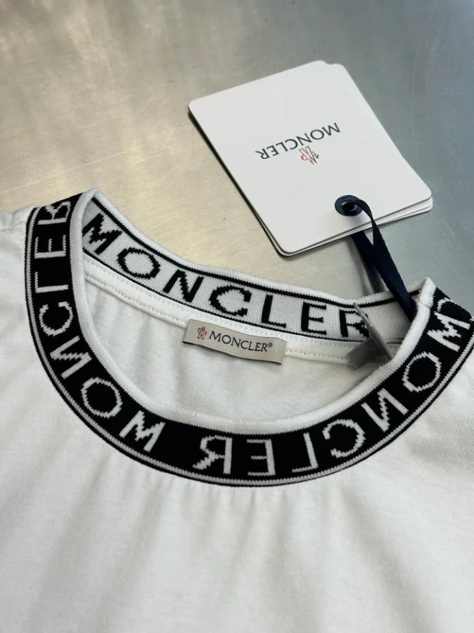 MONCLER LOGO-TRIMMED COTTON T-SHIRT – MCT025