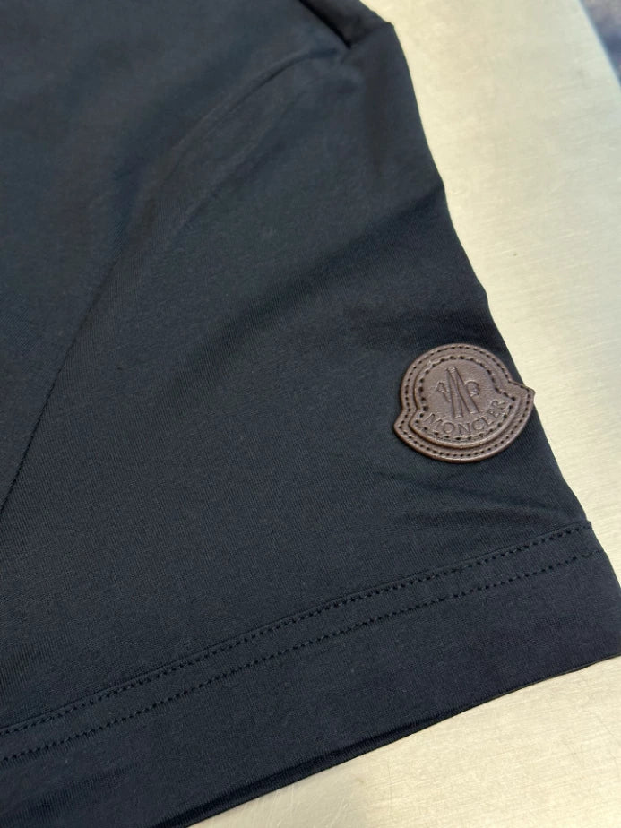 MONCLER SS- SHIRT PRINT BLACK – MCT033