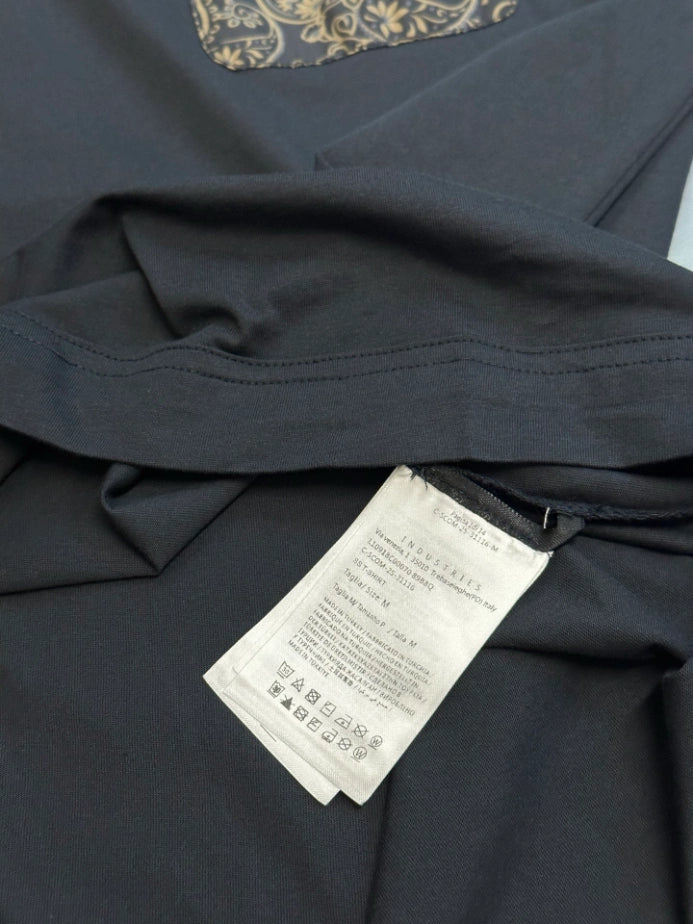 MONCLER SS- SHIRT PRINT BLACK – MCT033