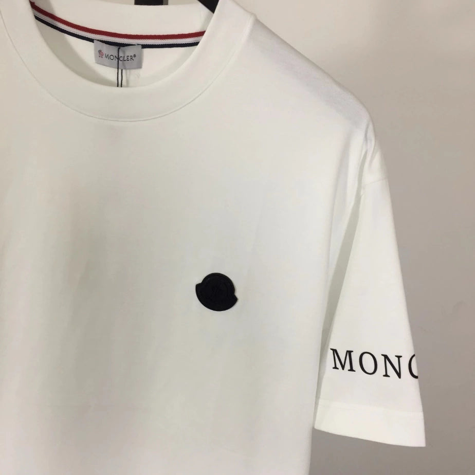 MONCLER LOGO COTTON T-SHIRT – MCT010