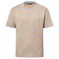 MONOGRAM SHORT-SLEEVED CREWNECK MONOGRAM JACQUARD – LVTS103