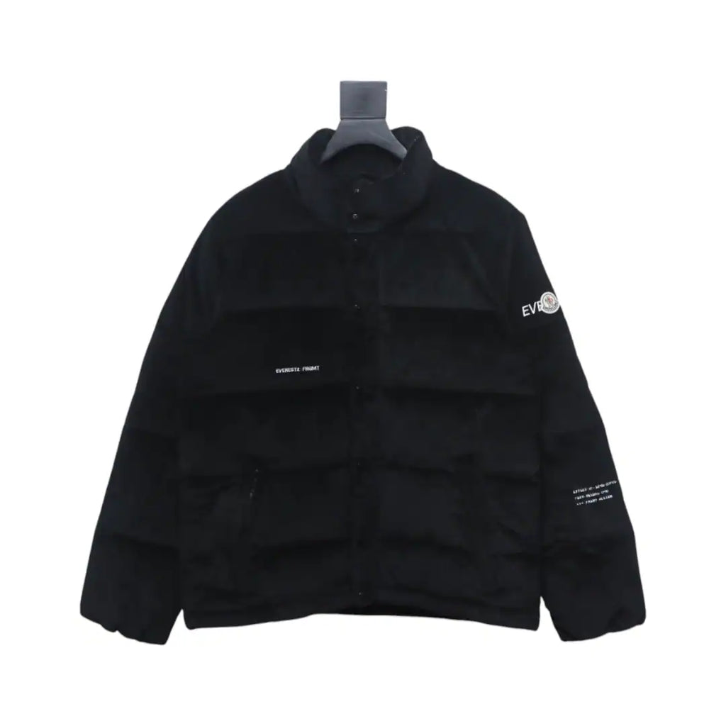 Moncler FRGMT Hiroshi Fujiwara Collaboration Corduroy Down Jacket Black – MC165