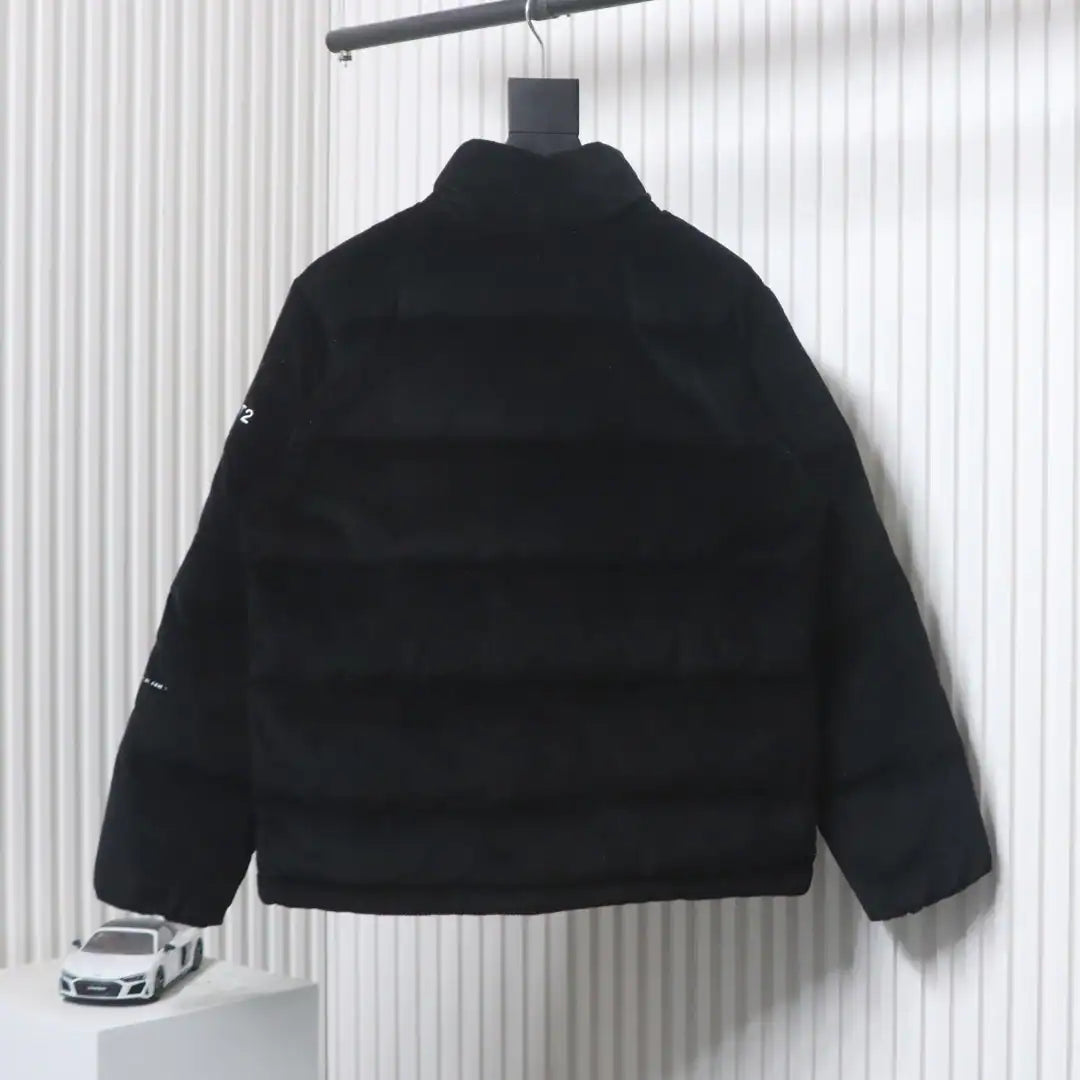 Moncler FRGMT Hiroshi Fujiwara Collaboration Corduroy Down Jacket Black – MC165
