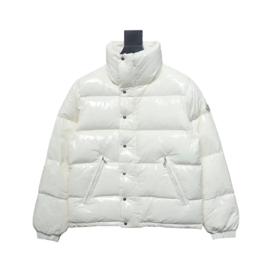 Moncler Glossy Down Jacket White – MC185