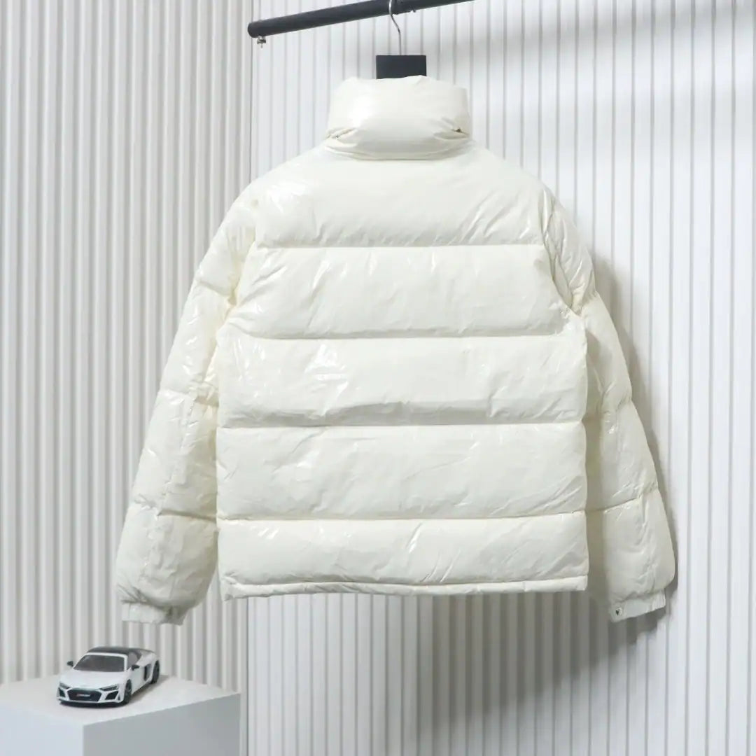 Moncler Glossy Down Jacket White – MC185