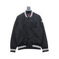 Moncler Lateltin Black M Mark Varsity Black Down Jacket – MC172