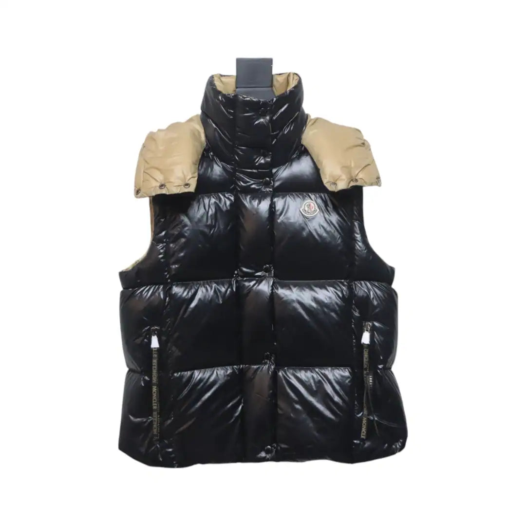 Moncler Luzule Nylon Down Vest Black – MC158